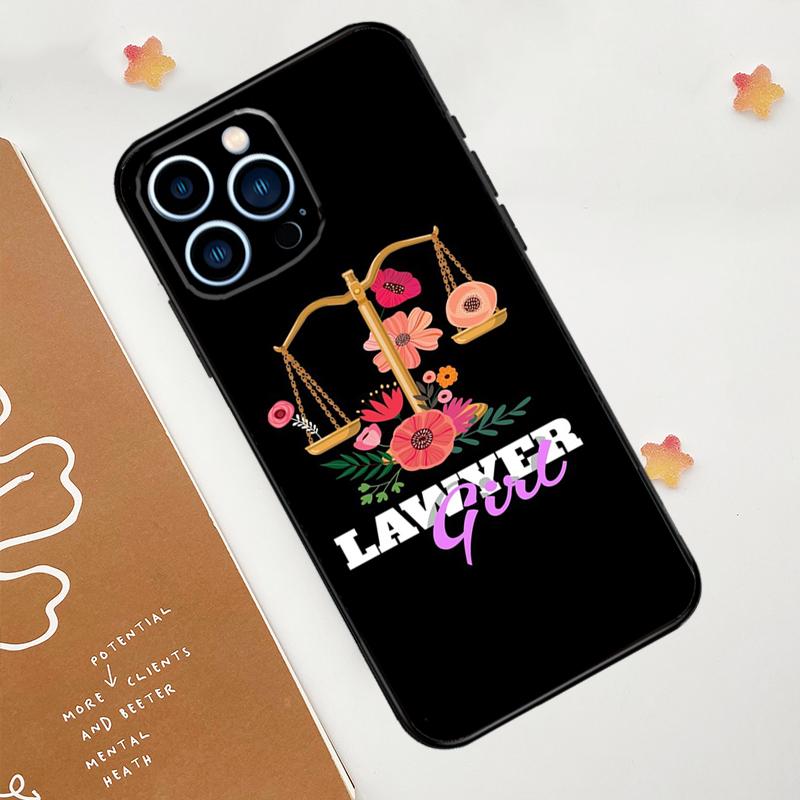 Gesetz Anwalt Richter Gerechtigkeit Fall Für Apple iPhone 12 13 Mini 11 14 15 16 Pro Max Plus X XR XS Max Hülle