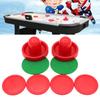 8pcs/set Standard Plastic Air Hockey Pushers And Pucks Replacement For Game Tables Goalies Accessories