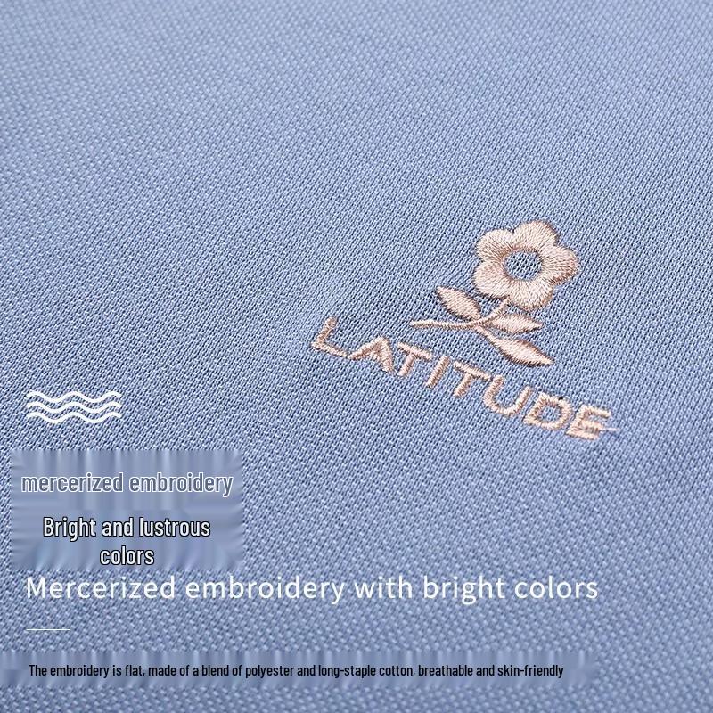 MONTAGUT Herren Sommer Atmungsaktives Poloshirt