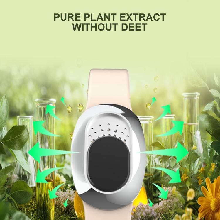 Stylish Mosquitoes Repelling Essential Oil Bracelets Adjustable Comfortable Design 12H Outdoor Protective Fit for Hiking