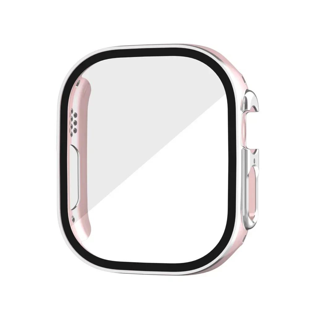 Glass+Case for Apple Watch Ultra 3 2 49mm Screen Protector Frame Cover for iWatch ultra 49 Tempered Protective 49MM Accessories