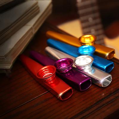 Classic Aluminum Kazoo Easy To Play Guitar Companion Accompaniment Kazoo Music Tool