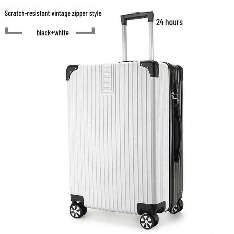 OEING Vintage Zipper Hardside Luggage 24 inch