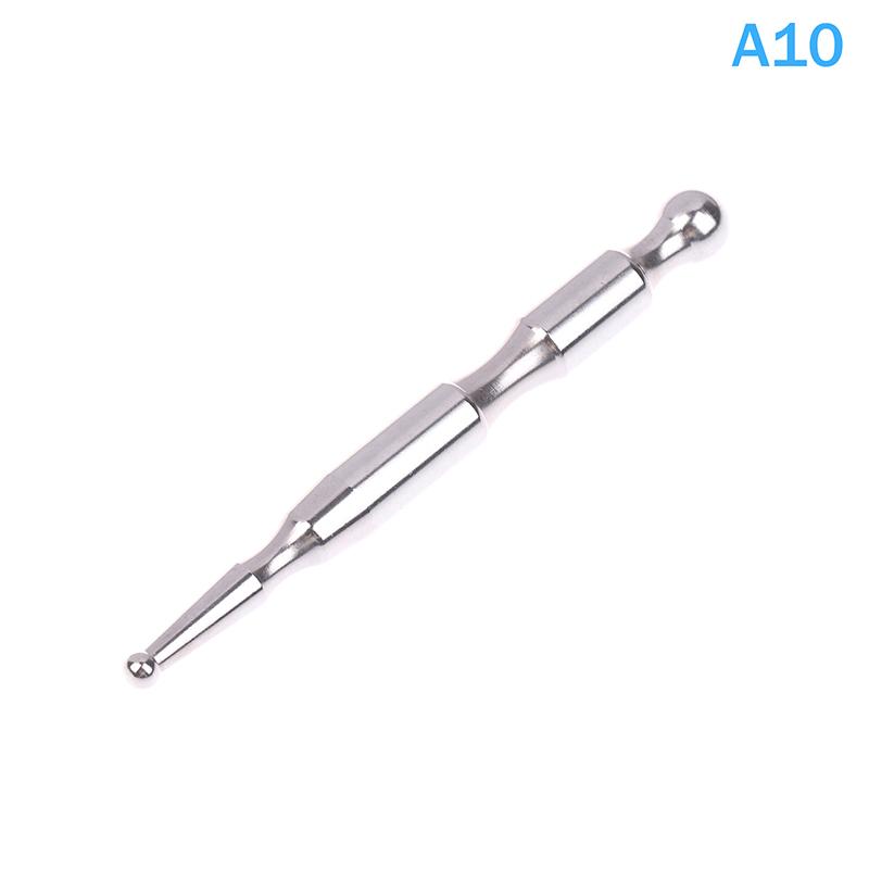 1Pcs Acupuncture Pen, Facial Reflexology Tools Stainless Steel, Trigger Point Massager Tool, Deep Tissue Massage Tool