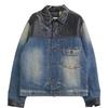 MONCLER [GENIUS] x Fragment SHADY Denim Down Jacket Jacket 3 Indigo Blue BlackUsed