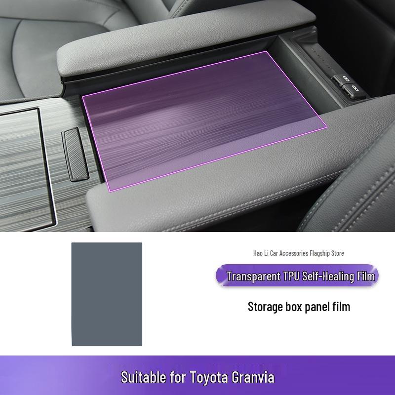 Toyota Granvia Schalthebel-Konsolen TPU-Schutzfolie