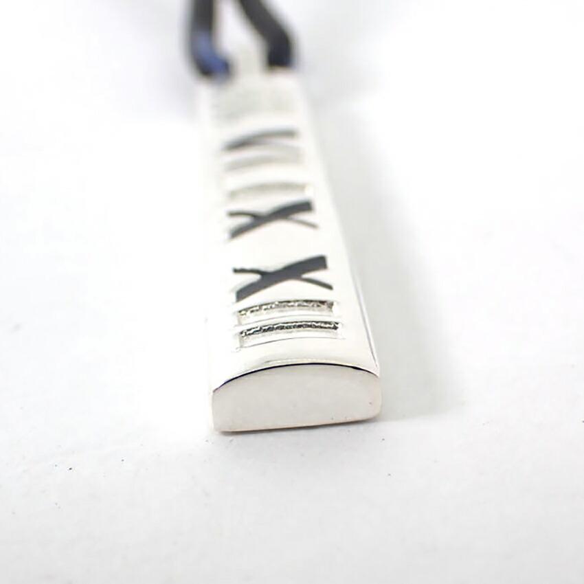 [Used] TIFFANY/Tiffany 925 Atlas Bar Pendant/Necklace/j64-1