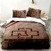 Rammstein 3pc Set Perfect for Bedroom Use Comfortable Bedding Set Includes a Duvet Cover and Two Pillowcases Ideal Birthday or Christmas Gift