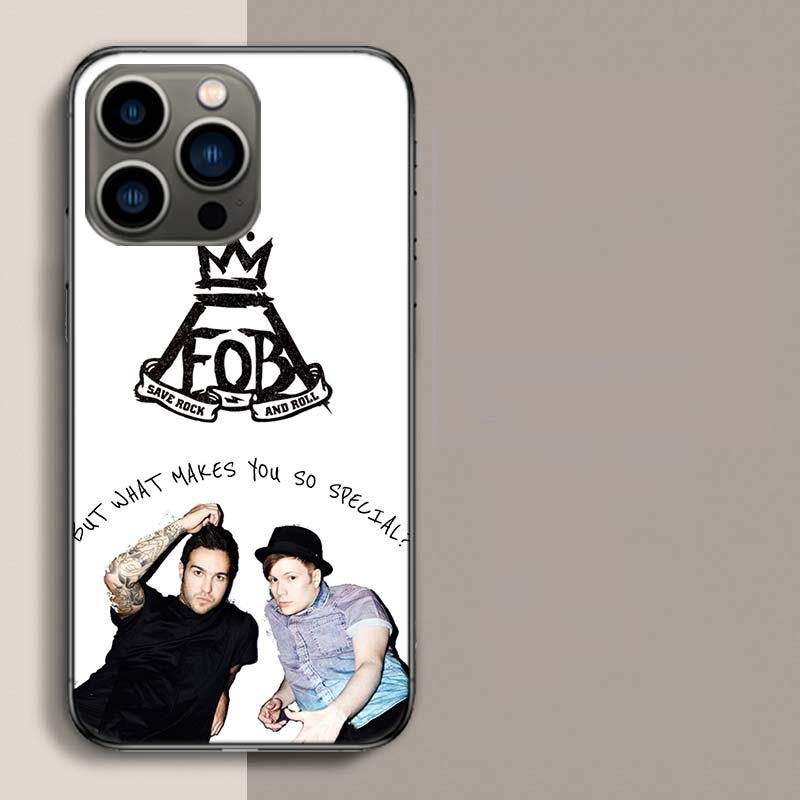 

Rock Band FOB Cool Phone Case For Iphone 17 Air 15 Pro 14 Plus 16 Pro Max 17E 16E 12 13 Mini 11 Cover Cute Fundas iPhone 17 Pro