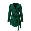 AX Paris Womens/Ladies Paisley Wrap Long-Sleeved Mini Dress