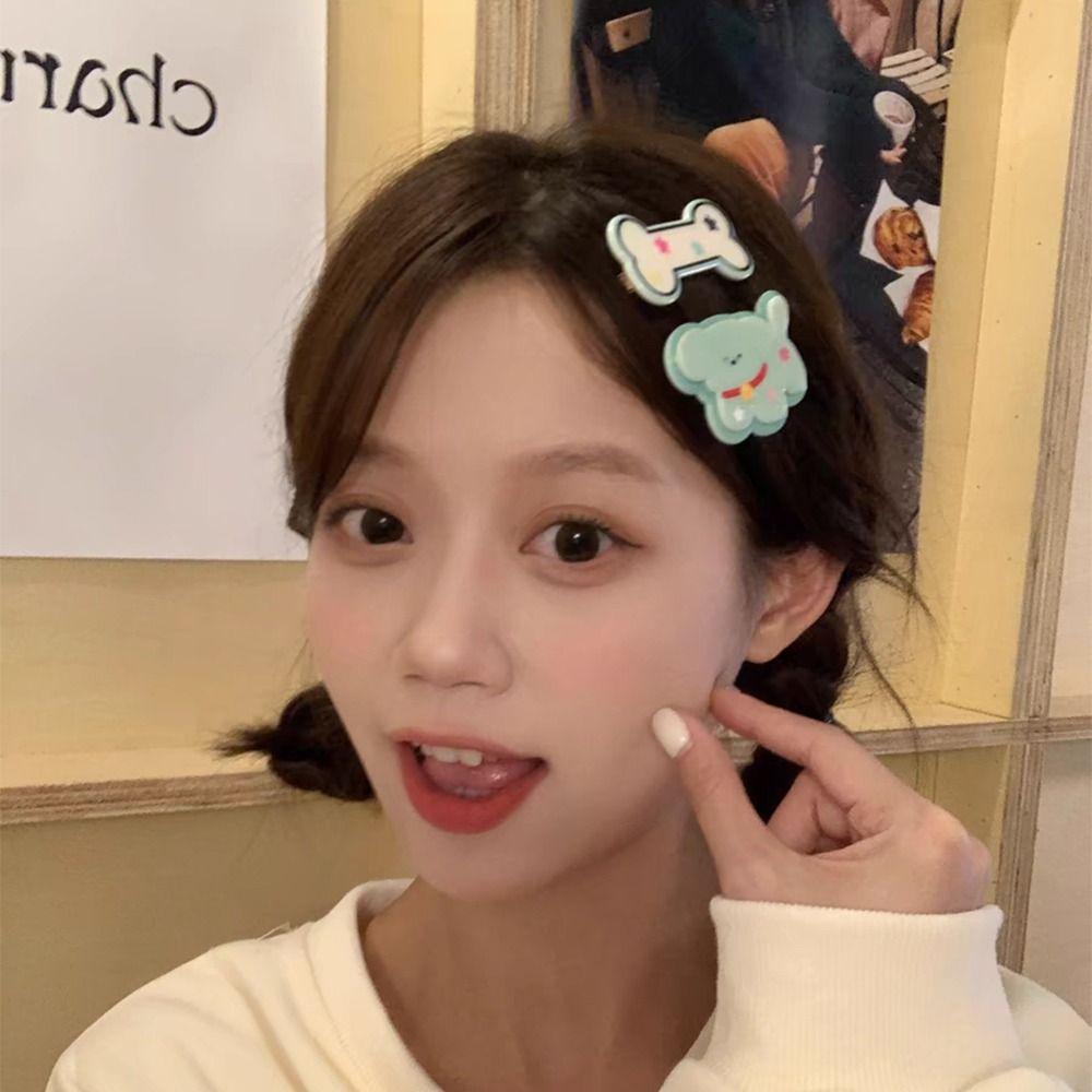 

Cute Dog Barrettes Animal Side Clip Fashion Cartoon Hair Clips Party