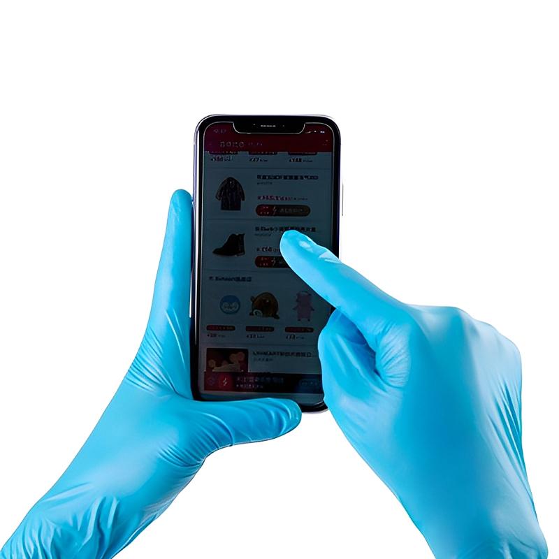 Thickened Disposable Pvc Food-Grade Dishwashing Gloves Waterproof And Oil-Resistant 100 Pieces/Box