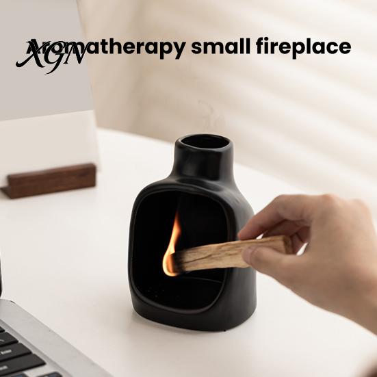 Creative Niche Incense Tray Ceramic Palo Santo Holder, Burner Bowl, Smudge Bowl Indoor Meditation Fragrance for Yoga, Chimeneas Zen Home Decor