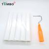 4-inch Flat Head Sponge Roller Brush for Seamless Wall Painting
