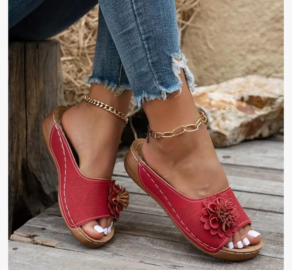 2026 Spring/Summer New Large Size European and American Cool Dragging Women's Shoes