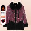 Senior Women's Autumn/Winter Fleece-Lined Jacket – Cozy Top for Elderly Ladies