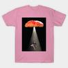 T Shirt Women Shroom Space Ship Harajuku Print Kawaii Tshirt Summer Short Sleeve Female T-Shirt Top Tee