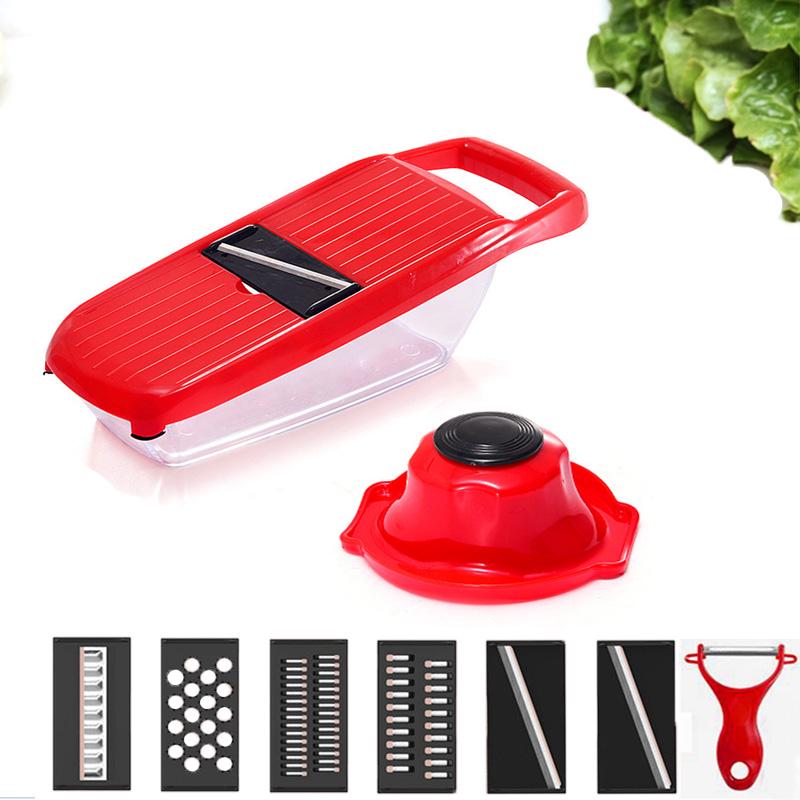 Buy Julienne Mandolin Slicer Cutter Chopper Pulp Fruit Vegetable Veg