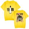 Jujutsu Kaisen Printed Men's T-shirt Unisex Casual Fashion Street Harajuku Style Short-sleeved Tops T-shirt