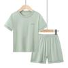 Children's pajamas Modal boys long-sleeved trousers summer middle and older children's loungewear parent-child suit girls' air-conditioned clothing
