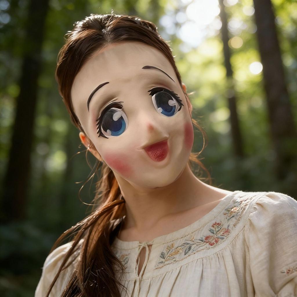 Trendige Kostümmasken für Halloween-Fotoshootings, lustige schöne Kopfbedeckung für Mädchen, kann beschriftet werden und besteht die Qualitätskontrolle