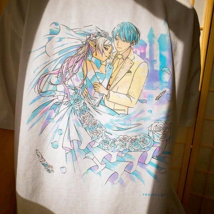 

[USED] Funeral Parlor Freiren T-shirt USA Anime Manga Vintage Clothing
