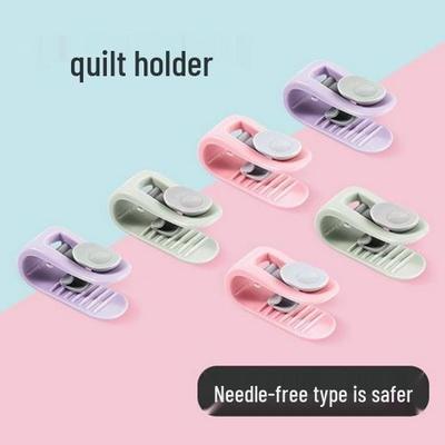 Needle-Free Duvet Fastener: Invisible Cotton Quilt Corner Clips for Bed Sheets