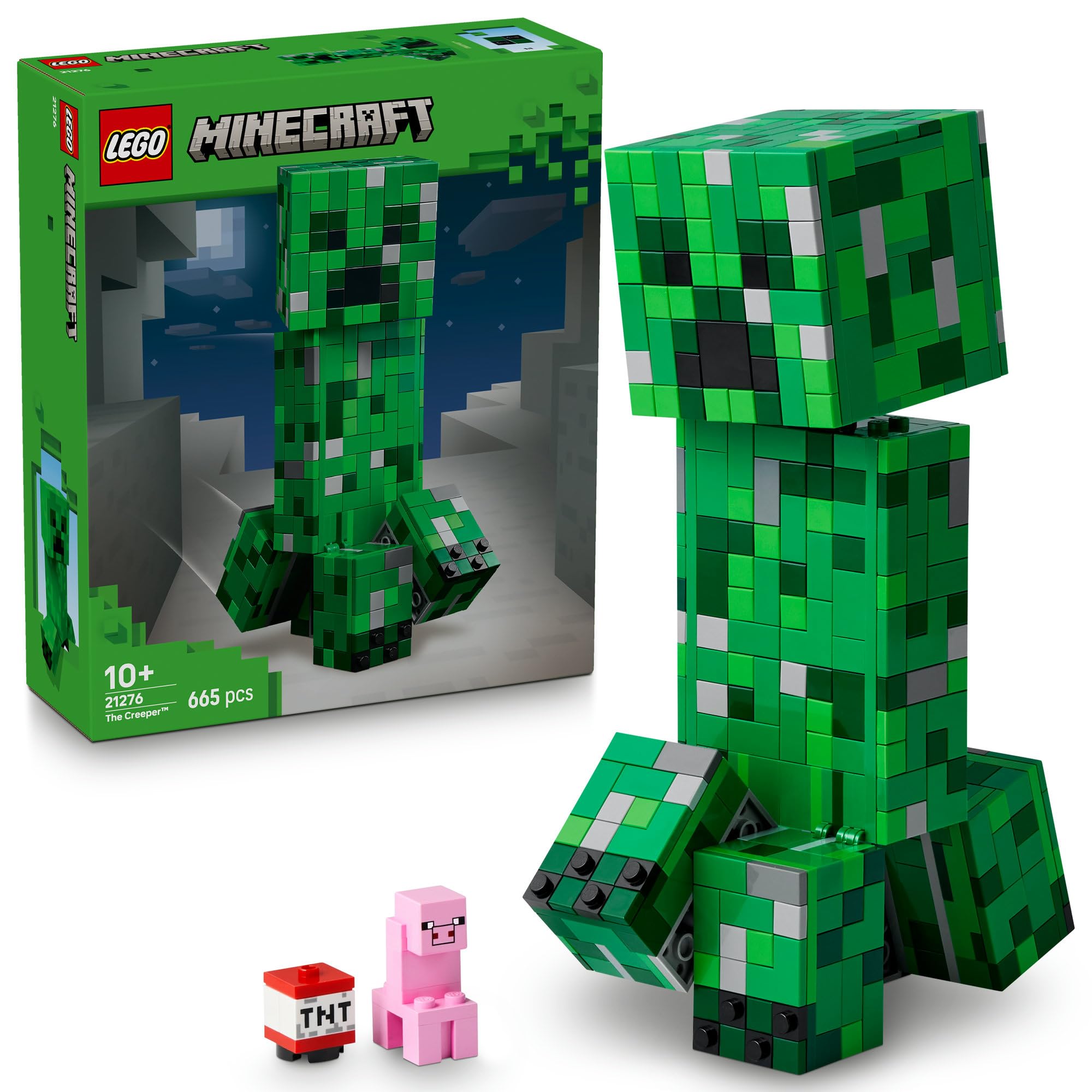 

Игрушка LEGO Minecraft Крипер, Подарок на день рождения, Кубик, для мальчиков и девочек, возрастом 10, 11 и 12 лет, Учеников начальной школы, Игрушка Minecraft, Игра, Боевой Роб