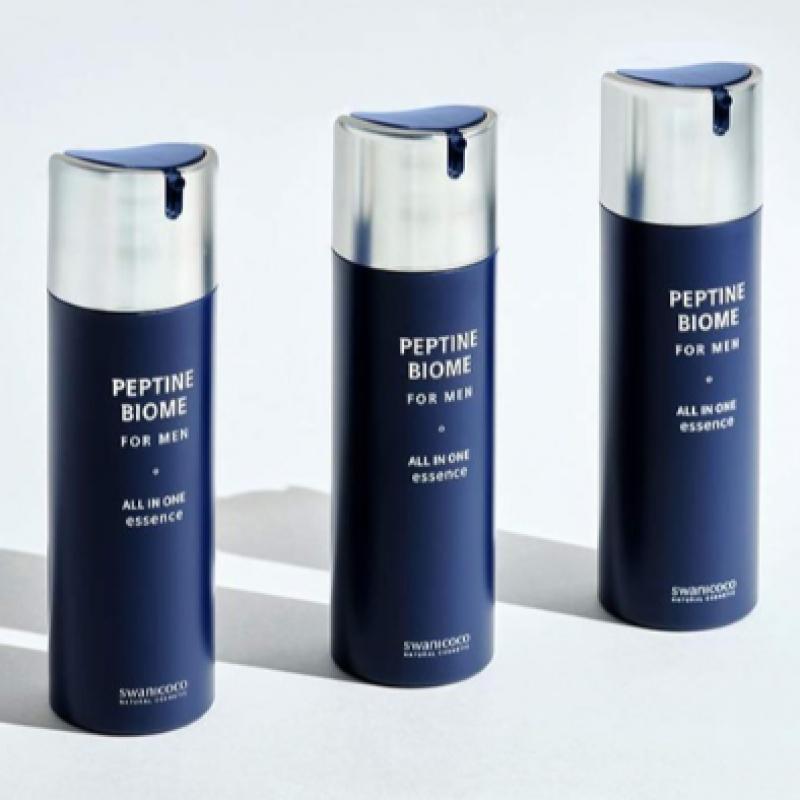 Swanicoco Peptide Biome For Men All In One Essence 150ml +2gf Bio Mix Mask Pack 1 Free