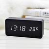 Desktop Simple Small Alarm Clock LED Clock Alarm Clock Sound Alarm Electronic Display Temperature Display Room Decoration Accessories