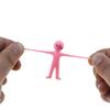 10 Pcs Novelty Stretchy Stretch Toy Cute Colorful Yellow Stress Relief Stretchy Fidget Gifts TPR Soft Plastic Creative Doll Toy