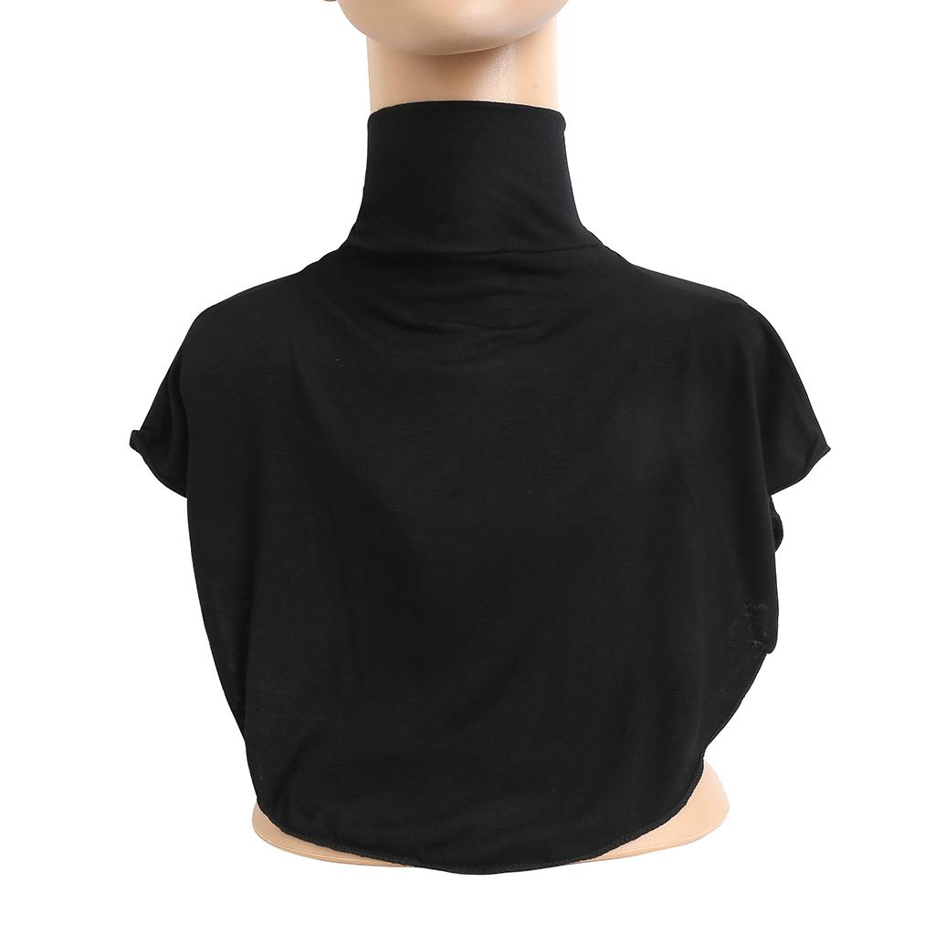 H010 muslim women's neck cover modal jersey Full cover high neck turtle neck cover islamic clothing ladies clothes accessory