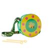 Musical Instrument Double-sided Drum Early Education Hand Drum  For Children  Toys