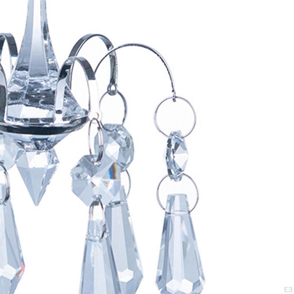Crystal Pendant Glass Hanger Ornament Hanging for Bedroom Decor