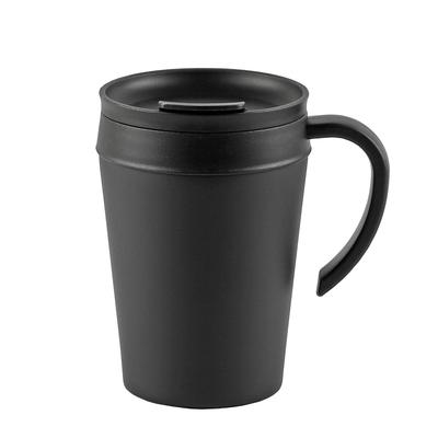 Pearl Metal with Limited [BLKP] Mug, 400ml, Lid, Edition, Black, BLKP, AZ-5023