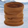 Warmer Neck Tube Knitted Scarf Double-Layer Neck Warmer Fashion Riding Mask  Woman/Men
