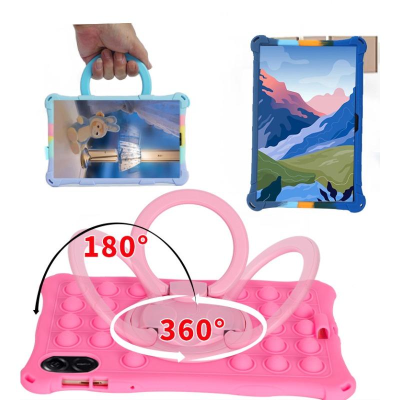 Pro Huawei honor Pad 8 Pouzdro HEY-W09 12" 2022 Měkké Bublinkové Silikonové Dětské Stojánkové Pouzdro Pro Honor Pad 8 12 palců Pouzdro Ramenní Popruh