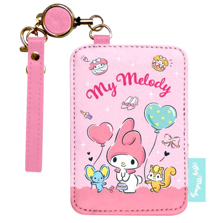 K Company Sanrio My Melody Pass Case with H106 X W73 X Reel, D7mm, CRT5-MM