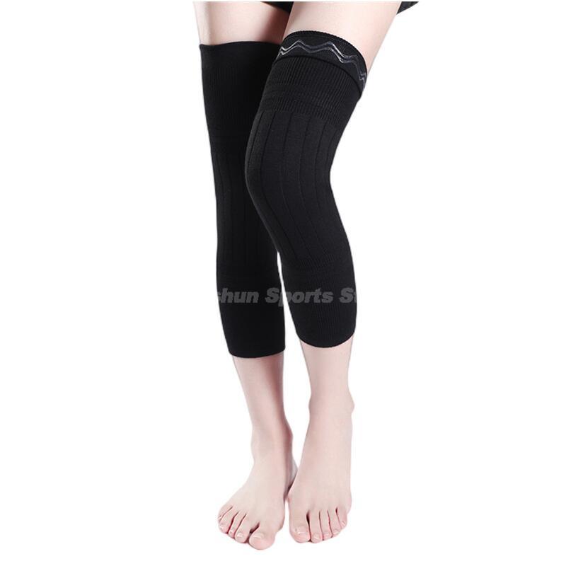 Cashmere Lower Legs Warmers Thermal Knee Pad Knee Support Features Joint Pain Knee Sleeve Prevent Arthritis Warm Protector Cushion Anti Cold