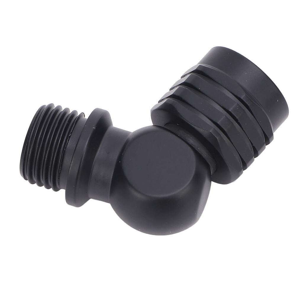 Diving Regulator Connector 110 Degree Angle Stainless Steel Rotating Adapter for Second Stage Regulator