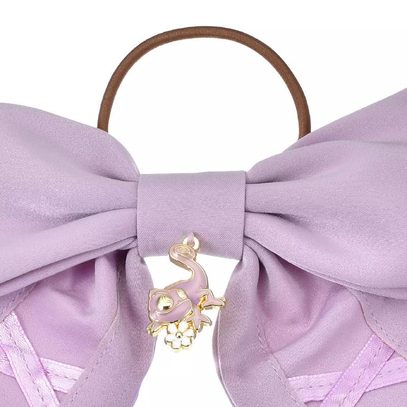 Disney Rapunzel & Pascal Haargummi mit Schleife für Pferdeschwanz ( Disney RAPUNZEL 15. ) Japan NEU Disney Store