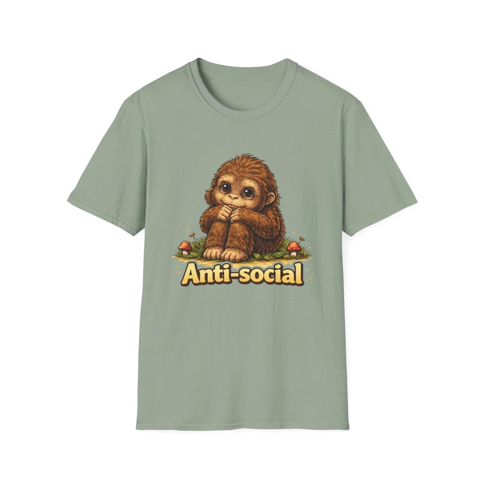 Cute Baby Sasquatch Anti-social Children s Children s T  Children s T-shirt | Woodland Creature Tee 150