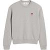 AMIPARIS Pohodlná volná mikina s kulatým výstřihem Unisex mikina Šedá BFUSW035730-GREY