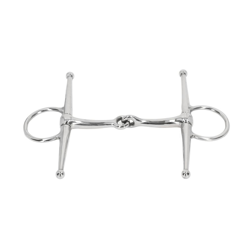 Full Cheek Horse Snaffle Bit Nerezová Ring Farm Joint Bit pro 125mm Horse Mouth