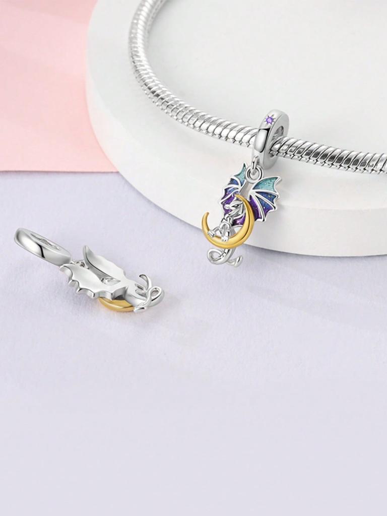 Charms Plata Cute Leopard Little Fox Panda Beads Copper Plated Fit Copperoriginal Bracelet For Jewelry Making Diy Charm