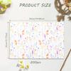 200 Sheets Floral Tissue Paper 35x50 CM Colorful Wrapping Paper Decorative DIY Craft Tissue Paper for Flower Gift Packaging