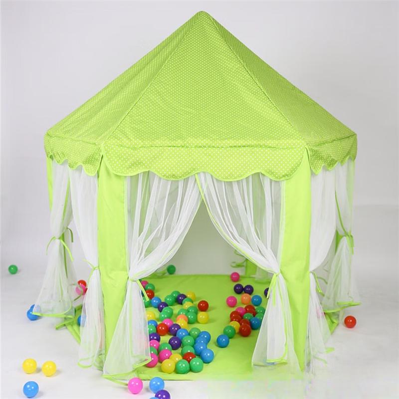 Princess Kids Mesh Play Tent