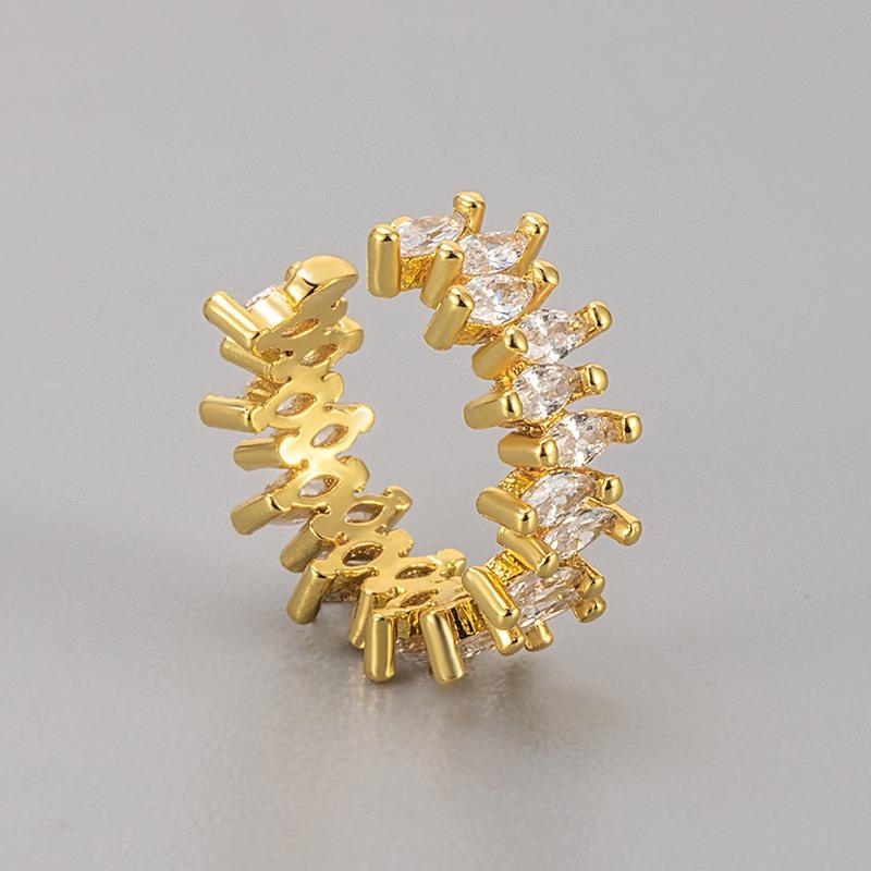 

New Horse Eye Zircon Earcuff Clips On Earring for Women Girls No Fake Piercing Cartilage Earrings Ear Ring Without Hole