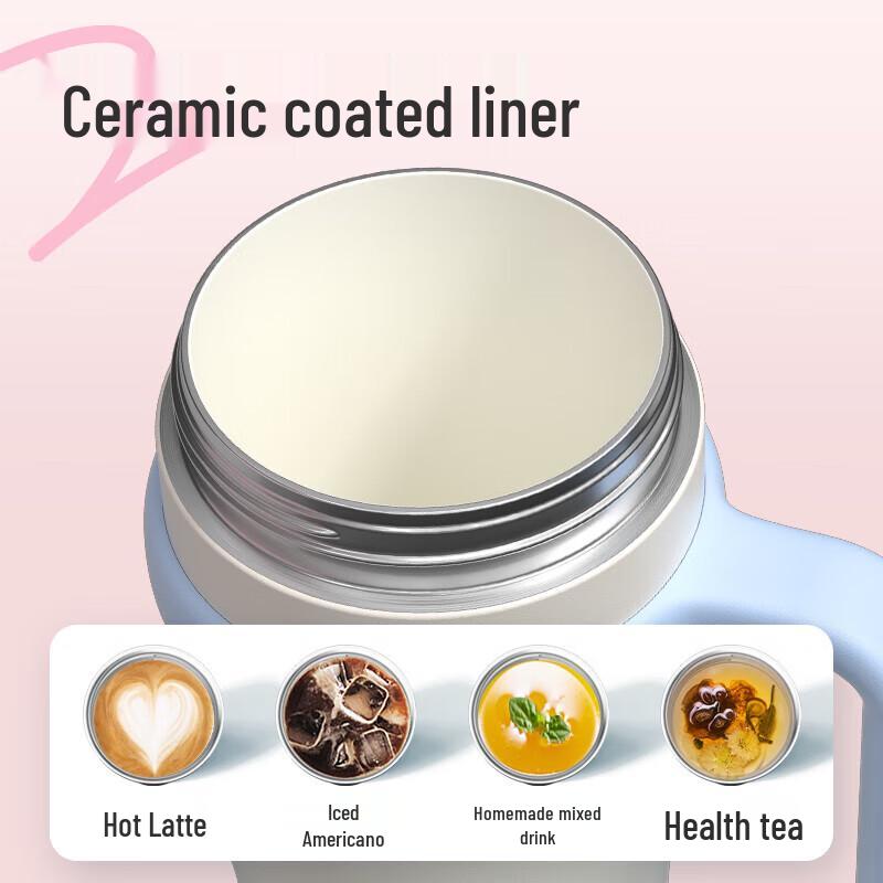 Lock&Lock 1L Ceramic Lined Insulated Tumbler