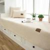 Bay Window Mat Window Sill Bedroom Mat Blanket Ins Wind Plush Balcony Mat Light Luxury  New High-End Four-Season Universal